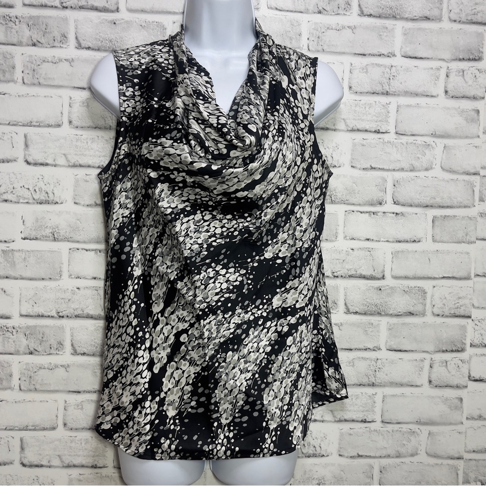 Apt. 9 Slouching Neck Sleeveless Blouse Small